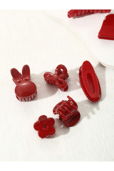 Take Two By Styli Set of 8 - Solid Hair Clip