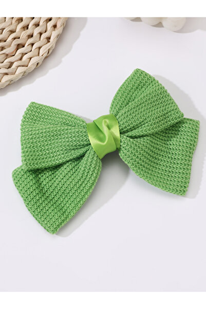 Take Two By Styli Textured Bow Hair Clip