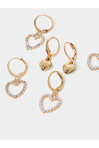 Styli Set of 6 - Heart Drop Dangle Earrings