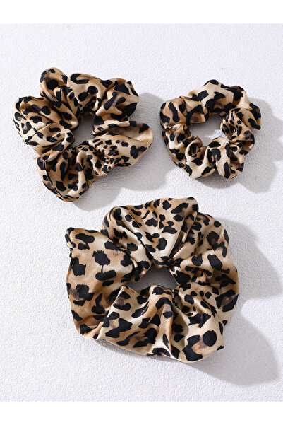 Take Two By Styli Set of 3 - Leopard Hair Tie