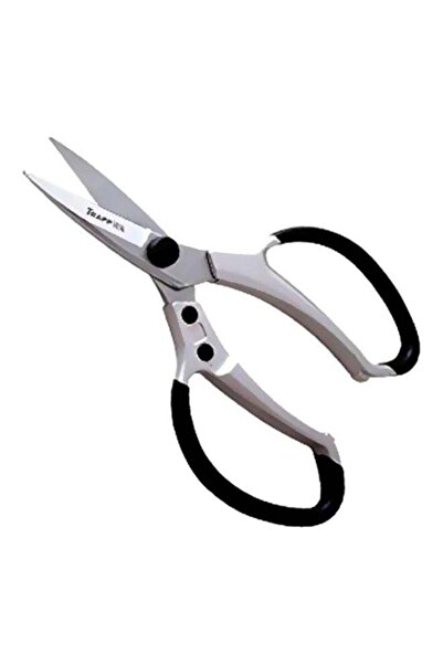 trapp مقص متعدد الأغراض لترتيب الزهور/تقليم النباتات، أسود/فضي