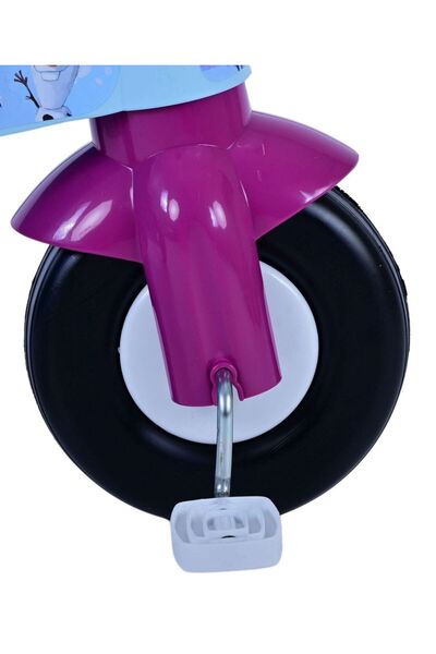 E & L cycles Tricicleta copii, Disney Frozen, pentru 1-3 Ani, cos transport ghidon, greutate maxima admisa 25 kg