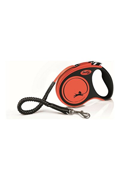 Flexi Lesă pentru câini XTREME 5 m portocaliu, mărimea S