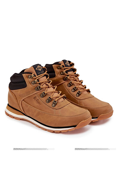 Lee Cooper Pantofi de Drumeție pentru Bărbați cu Izolație LCJ-25-03-3843M Camel 43