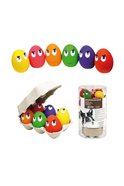 Gloria Jucărie pentru câini Ouă Mărimea S Latex (24 buc)