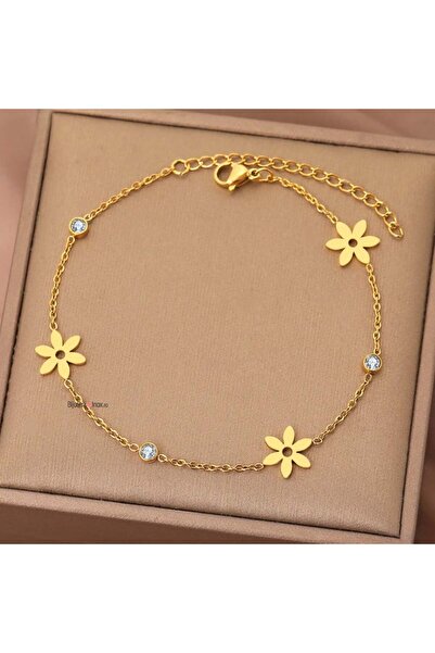 KEVSA Jewelry Brățară din oțel inoxidabil – Natură și feminitate – BF896