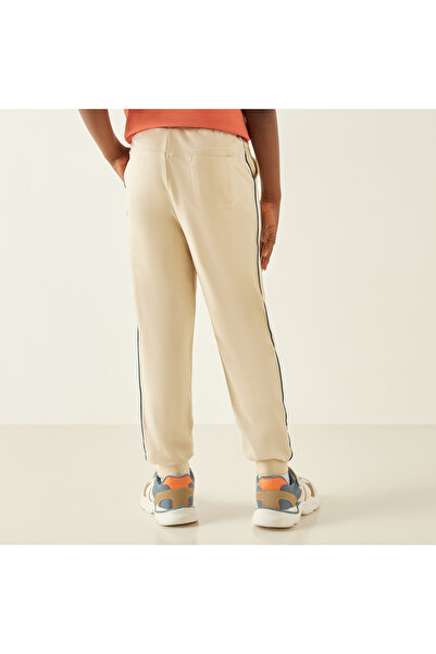 Juniors Solid Joggers with Elasticated Drawstring and Pockets