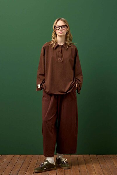 Ceylan Otantik Acı Kahve Suprem Shalwar Suit