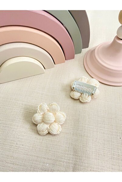 Derinkids Krem Saçsız Bebek Tokası