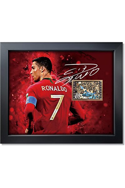 ALAYRA International مجموعة صور كريستيانو رونالدو CR7 مؤطرة (20 × 25 سم) - عر...