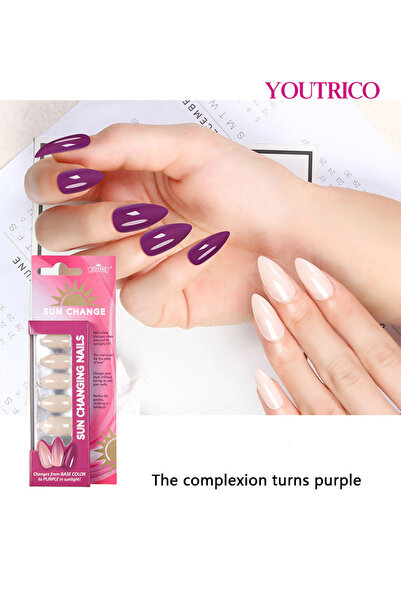 Youtrico تزيين مع الأظافر السحرية الاصطناعية، والضغط على الأظافر الفريدة، ودر...