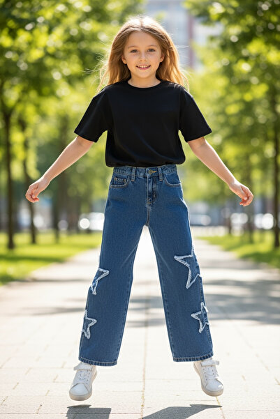 ASL GOLF CLUB Pantaloni din denim Galaxy pentru fete 5-15 ANI