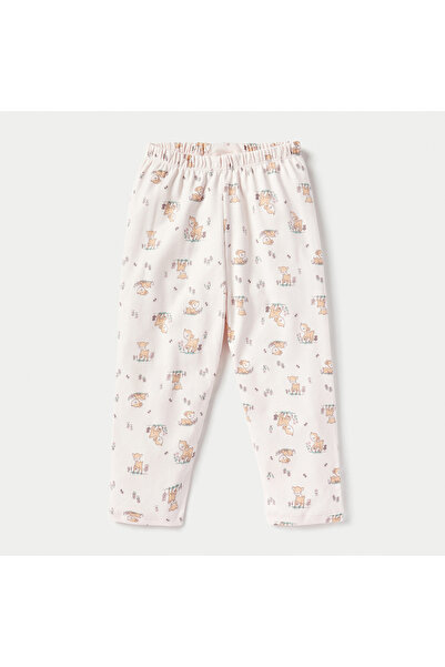Juniors All-Over Animal Print T-shirt and Pyjama Set