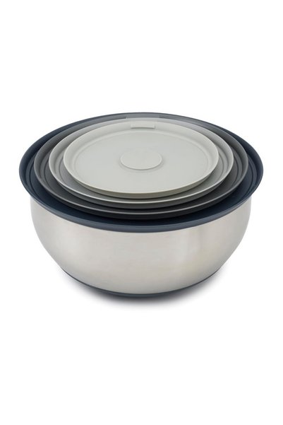 Joseph Joseph 95025 Set de boluri Nest 100, 4 bucăți, capace interconectabile...
