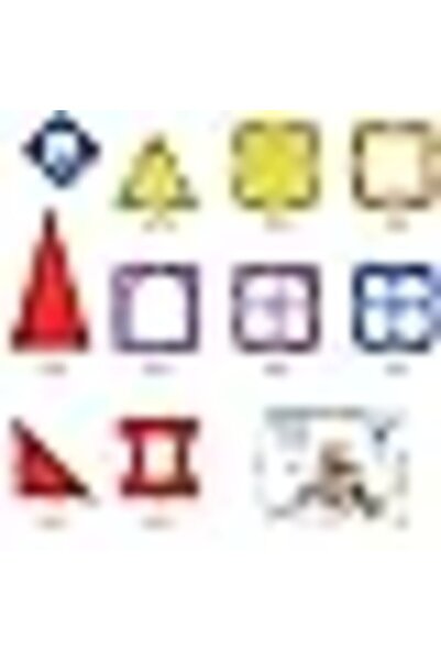 COOYA Magnetic Tiles for Kids, 60PCS Magnet Tiles Building Blocks Construction Toys Incorporating Magnets