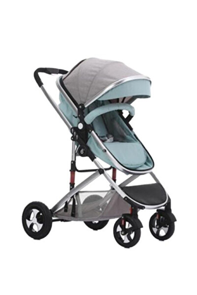 L-Sun Cărucior 2 în 1 cu pătuț reversibil - Verde