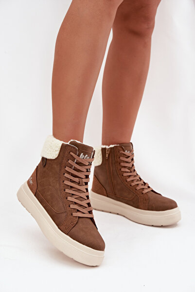 Lee Cooper Women's winter shoes with fur LCJ-25-01-3735 Brown 37