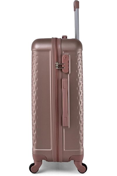 New Travel 5-Piece Durable Travel Luggage Set 28/24/20/14/12 inch - Model CS005/5P - Gold