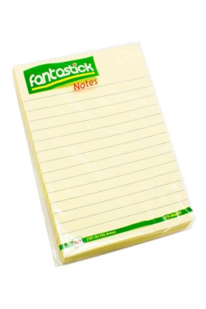 Fantastick 100-Sheets Stick Notes Yellow