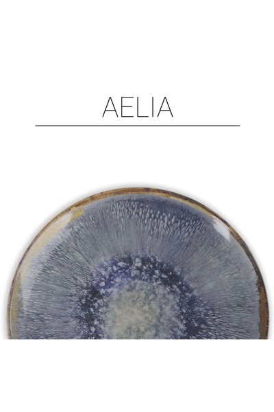 La Mediterranea Platou din ceramică 32,5 cm – model Aelia, ideal pentru salate sau pizza