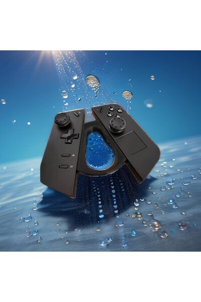 Generic TGD Blue Hand Grip Connector Compatible with Lenovo Legion Go Controller - Comfortable Grip, Plastic