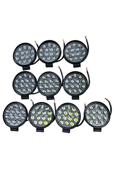 benmax 14 Led Off Road Çalışma Lambası Beyaz 12-24v 10 Adet Fiyatı (BX12 021)