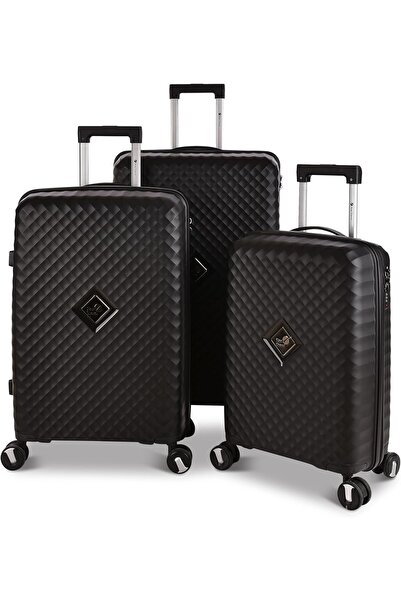 New Travel مجموعة حقائب سفر دوارة صلبة من البولي بروبيلين مكونة من 3 قطع (51/...