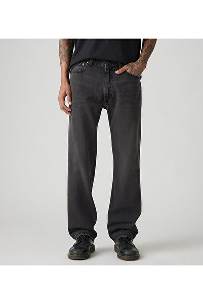 Levi's Black Men's 555 Relaxed Straight