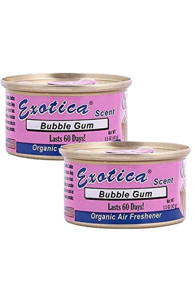 Exotica Organic Air Freshener Value Pack 2 count - Bubble Gum Scent
