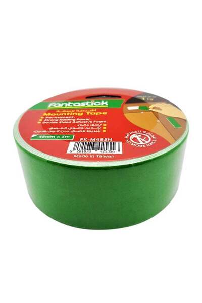 Fantastick Double Side Mounting Tape 48mm x 5 m Green