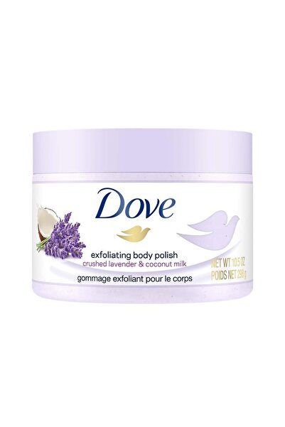 Dove Exfoliating Body Polish Crushed Lavender & Coconut Milk Cream (Australia) 298g