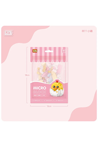 Noone Loz Chick Mini Block Set 150 Pieces - Mini Bag Lz8611