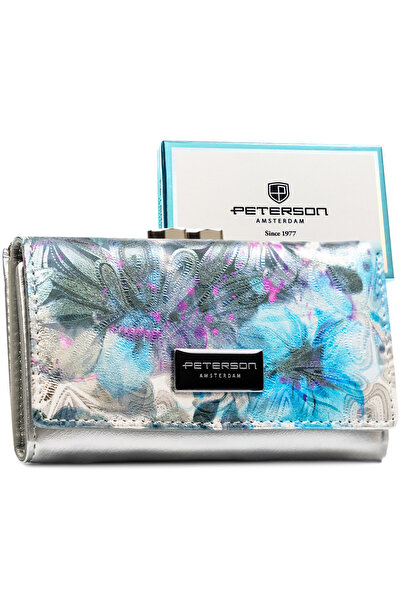 Other Portofel de damă din piele+PU PTN PX23-1-NPK-4559 Albastru