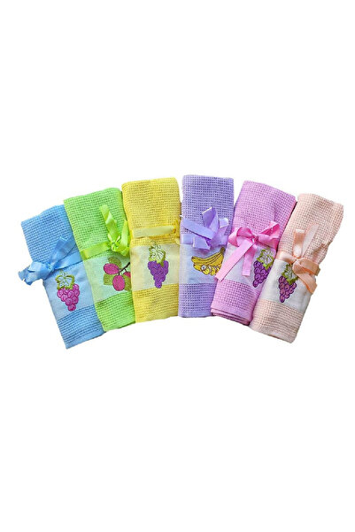 Talis Set 2 Prosoape de Bucatarie 45x70 Fruits, Diferite Culori (Bumbac 100%)