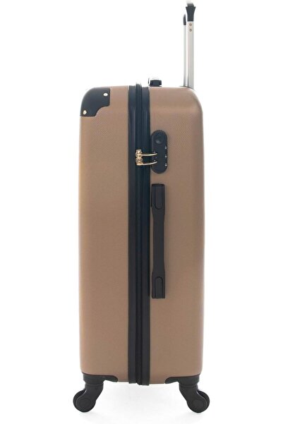 New Travel ABS 3-Piece Hard Shell Luggage Set 28/24/20 in BR1099/3P - Light Gold