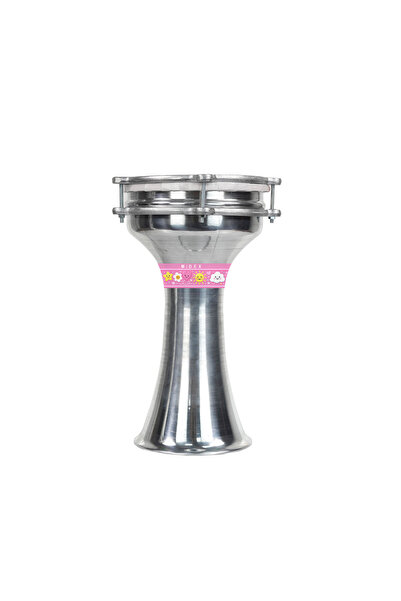 Midex DBK-02PK Çocuklar İçin 2 Numara Alüminyum Darbuka Seti (33 x 18 cm)