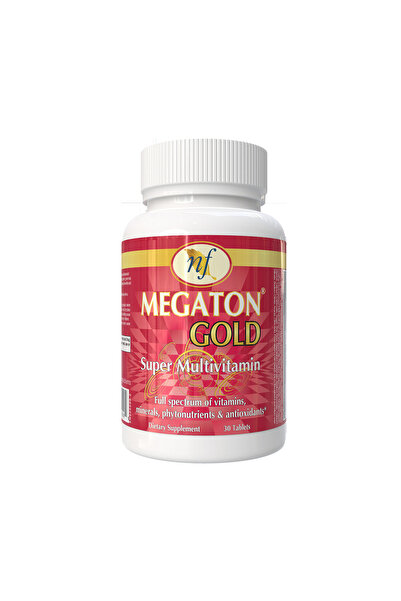 Natural Fervor Megaton Gold - Super Multivitamin with Vitamins, Minerals, Omega 3 & Herbs