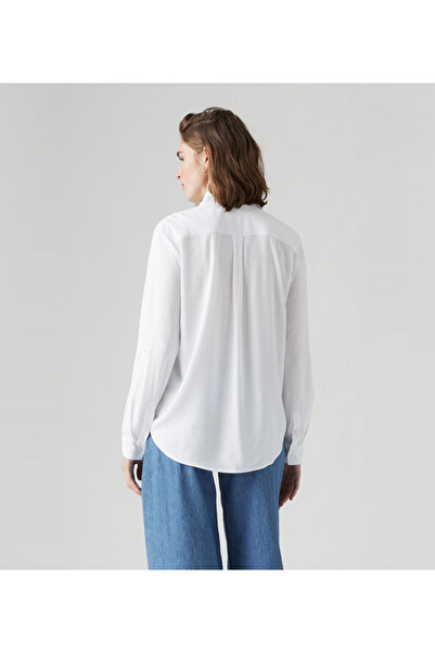Levi's White Women's Darlene Utility Shirt Aw25