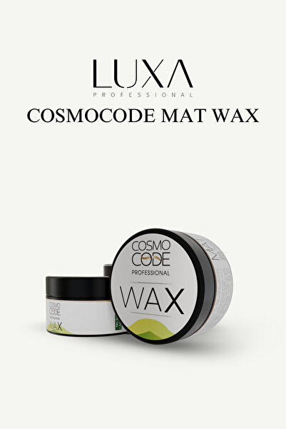 Luxa Cosmocode Saç Şekillendirici Mat Wax 100 ml