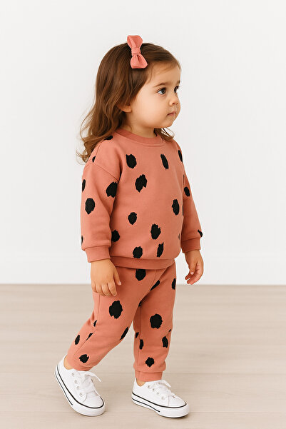 LittlePoffy Printed Baby Kids Top and Bottom Set 100% Cotton