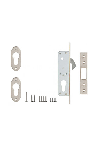 Kale Kilit Narrow mortise lock for gates and sliding doors 201-20 Kale Kilit, backset 20 mm, length 130 mm