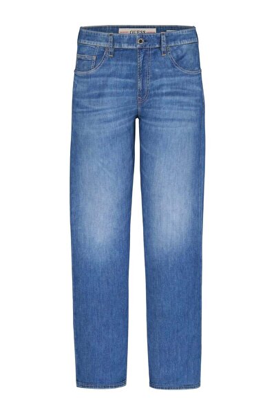 Guess Pantaloni din denim albaștri pentru bărbați