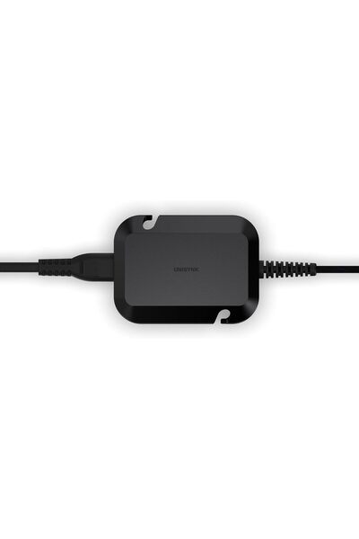 Unisynk 65W USB-C Laptop Charger, GaN, Fast Charge, Compact, 5-year Warranty (Black)