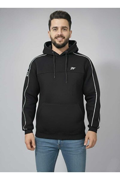 Fors Life سويت شيرت قطني للجنسين مناسب للارتداء الداخلي K بغطاء رأس