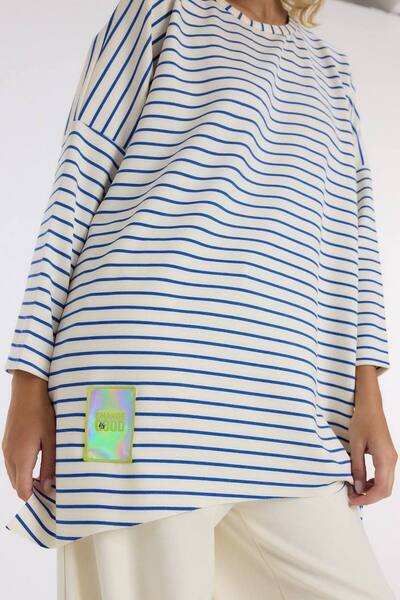 SEE MORE Oversized striped set