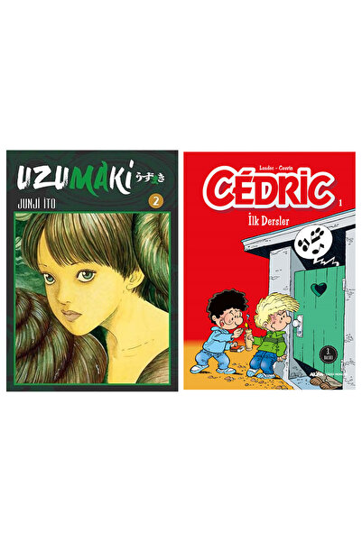 Alfa Yayınları Uzumaki 2. Cilt + Cedric 1