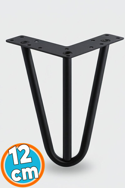 NZB Mobilya Ayağı Üçgen Modern Tasarım Koltuk Sehpa Masa TV Ünitesi Uyumlu 12...