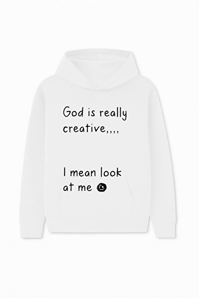 ADAMARA هودي Urban Comfort مصنوع من القطن بنسبة 100%