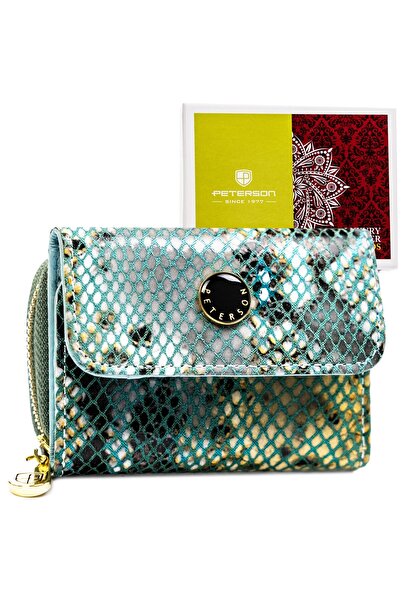 Other Portofel din piele pentru femei PTN 423229-SFL-6228 Albastru