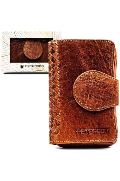 Other Portofel din piele pentru femei PTN WD1-VLCN-4468 Cognac